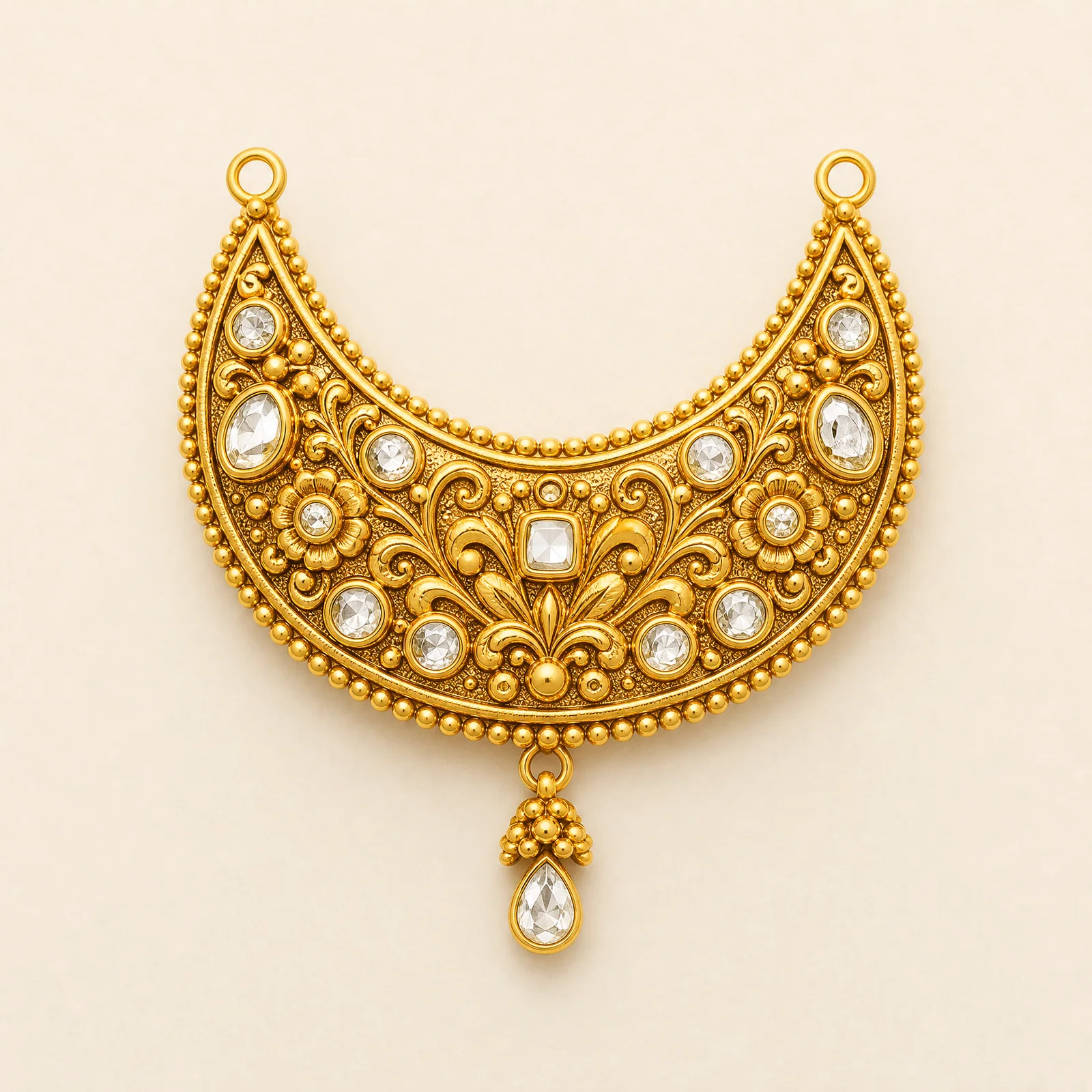 Kumud Chandra Polki Crescent — official catalogue photo