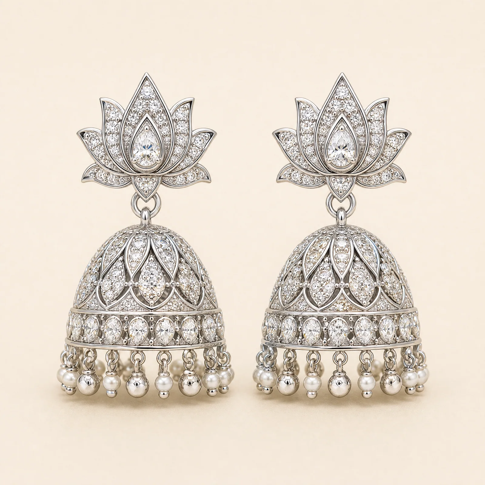 Ritual Temple Lotus Earrings — official catalogue photo